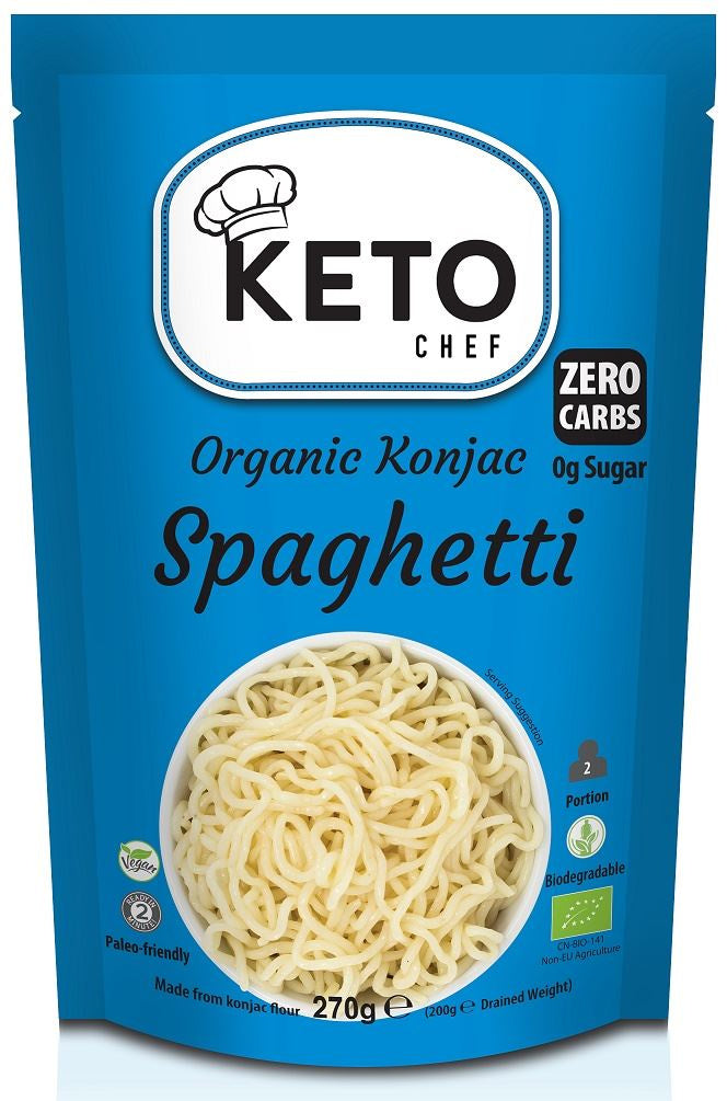 Makaron (Konjac) Spaghetti Bezglutenowy BIO 270 g () (5 szt x 200 g)