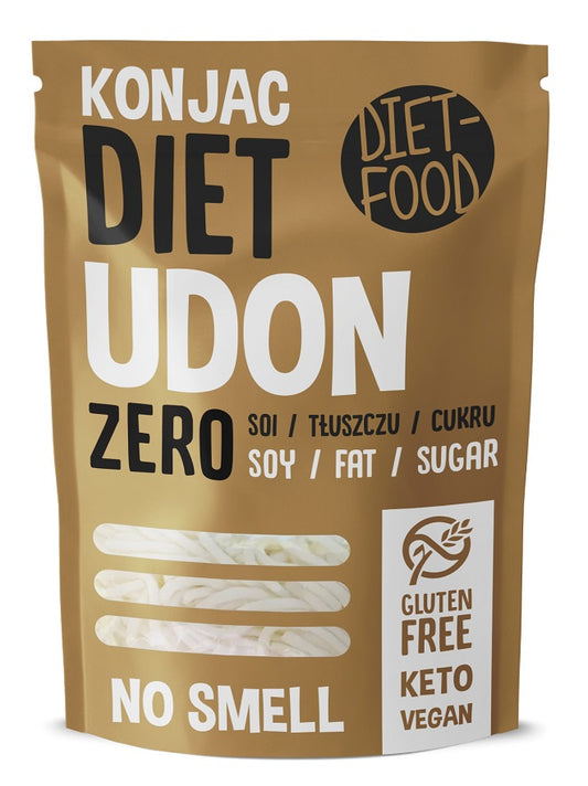 Makaron (Konjac) Udon Bezglutenowy 270 g () - Diet (3 szt x 200 g)