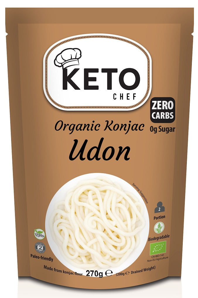Makaron (Konjac) Udon Bezglutenowy BIO 270 g () (5 szt x 200 g)