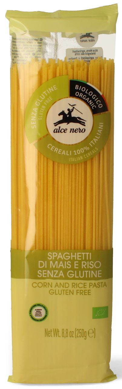 Makaron (Kukurydziano - Ryżowy) Spaghetti Bezglutenowy BIO (3 szt x 250 g)