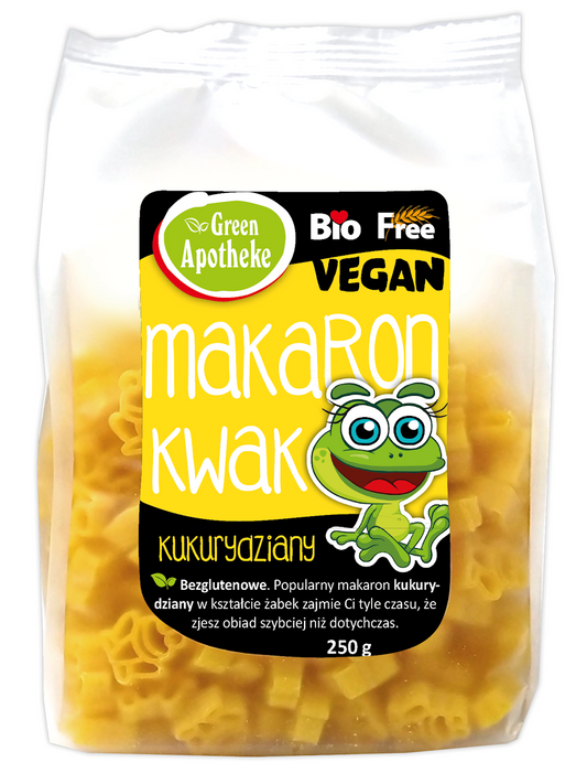 Makaron (Kukurydziany) Dla Dzieci Żabki Bezglutenowy BIO 250 g