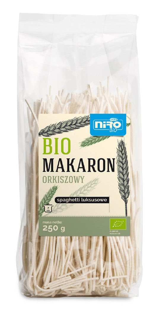 Makaron (Orkiszowy) Spaghetti Luksusowy BIO (2 szt x 250 g)