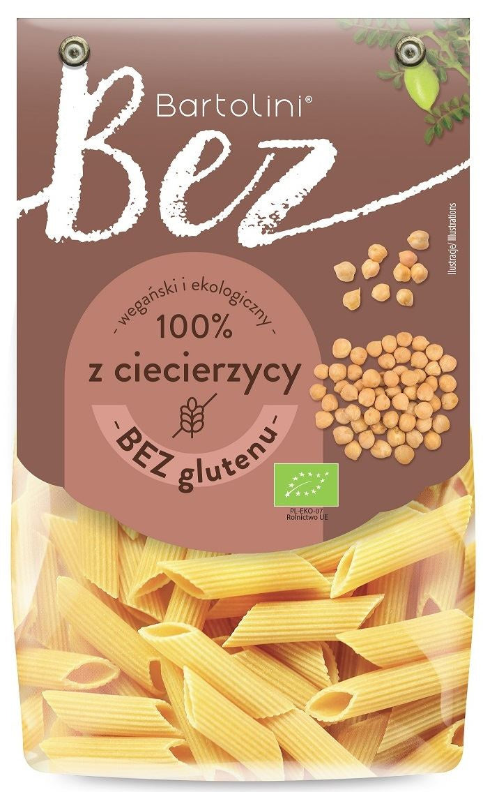 Makaron Proteinowy (Z Ciecierzycy) Penne Bezglutenowy BIO (2 szt x 250 g)