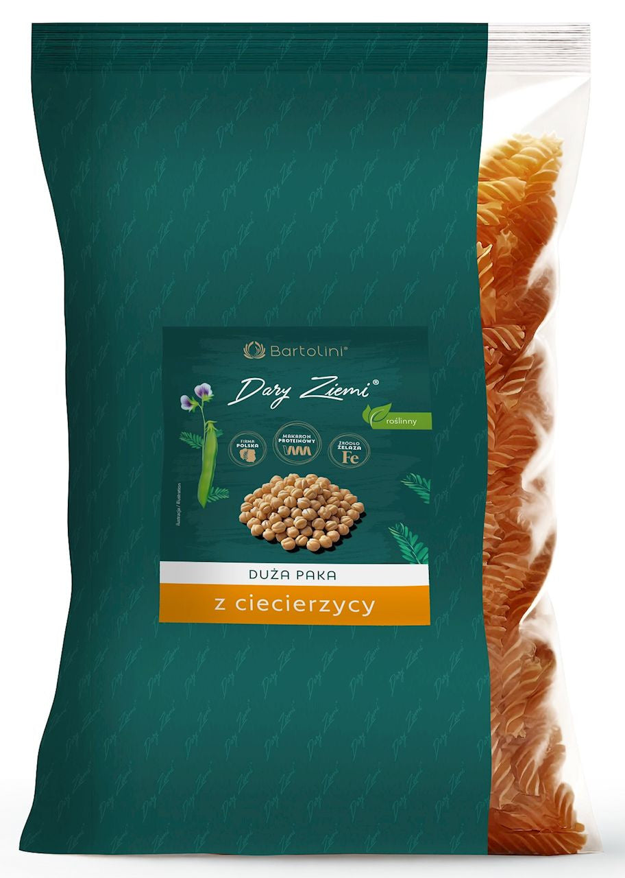 Makaron Proteinowy (Z Ciecierzycy) Świderki 1 kg