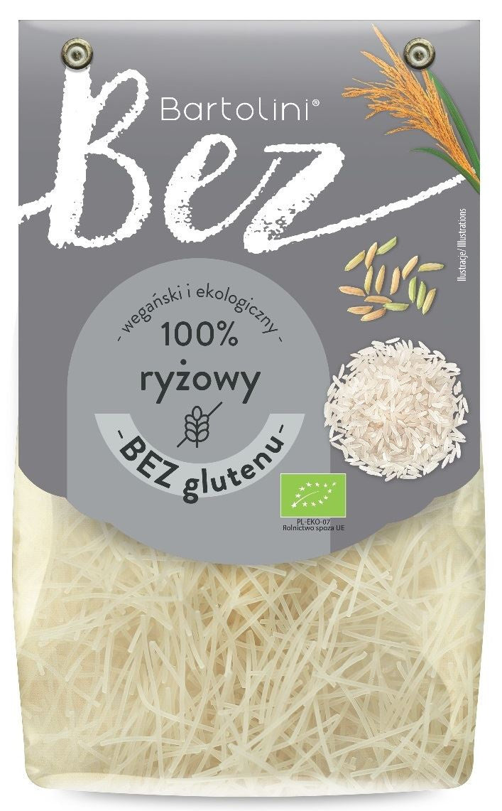 Makaron (Ryżowy) Krajanka Bezglutenowy BIO (3 szt x 250 g)