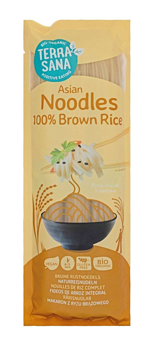 Makaron (Ryżowy Razowy) Noodle Spaghetti Bezglutenowy BIO (2 szt x 250 g)