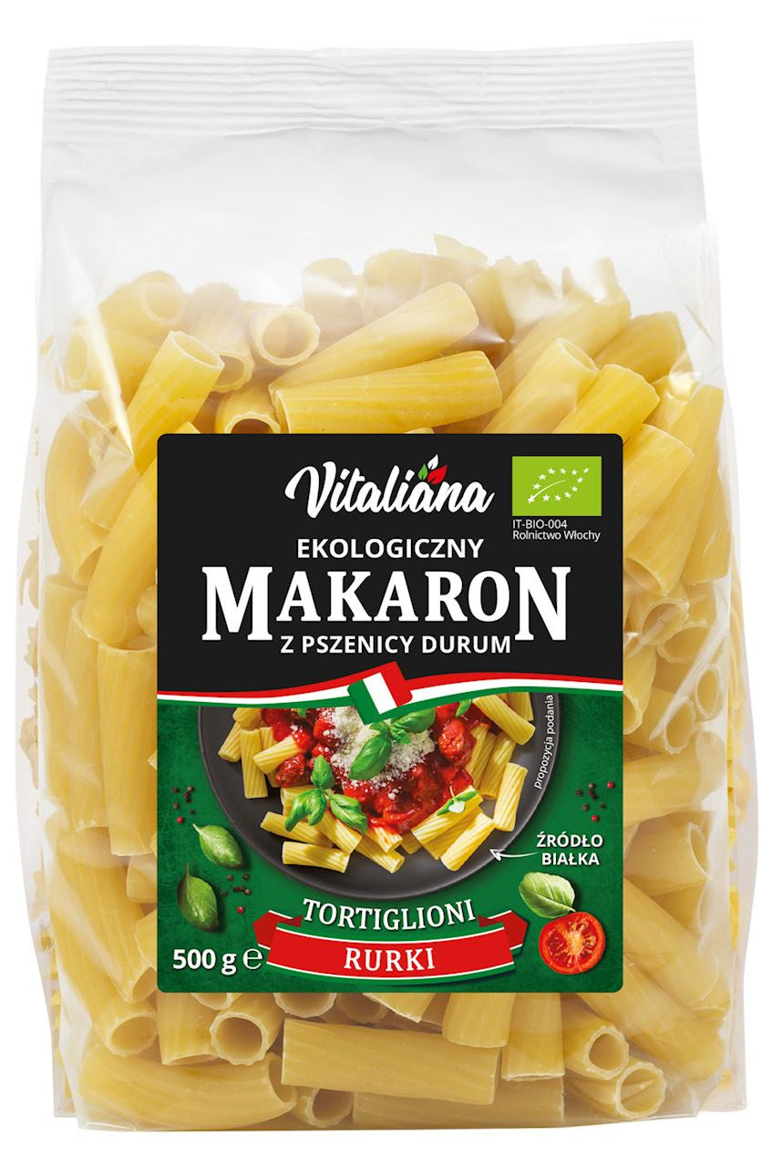 Makaron (Semolinowy) Tortiglioni BIO (3 szt x 500 g)