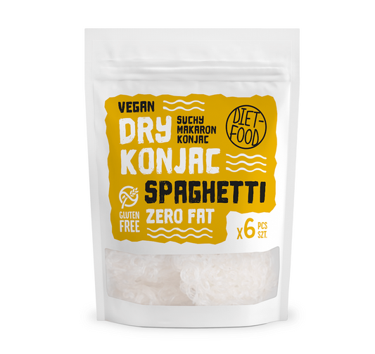 Makaron (Suchy Konjac) Spaghetti Bezglutenowy 150 g - Diet