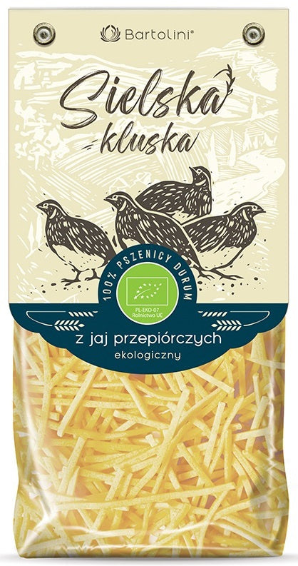 Makaron (Z Jaj Przepiórczych) Krajanka BIO (4 szt x 250 g)