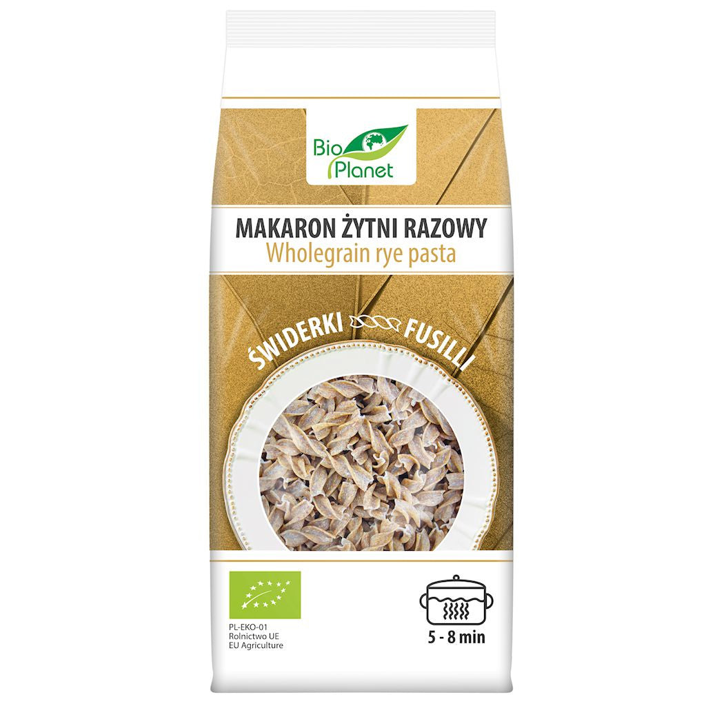 Makaron (Żytni Razowy) Świderki BIO (4 szt x 400 g)