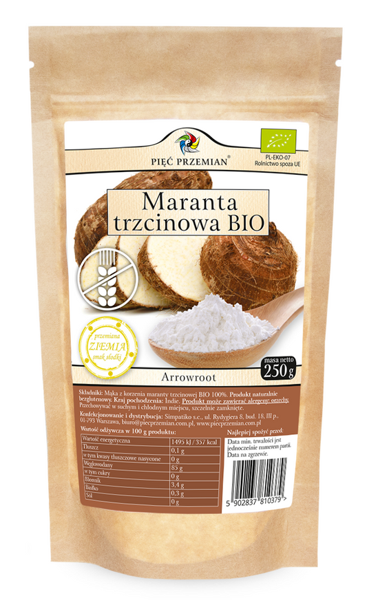 Maranta Trzcinowa Bezglutenowa BIO (2 szt x 250 g)