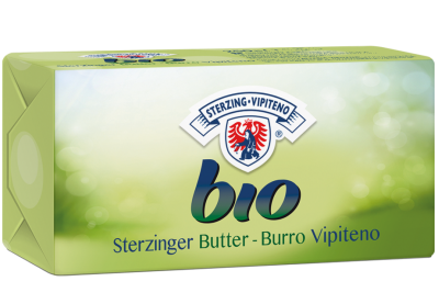 Masło Kostka (82 % Tłuszczu) BIO 250 g - Sterzing