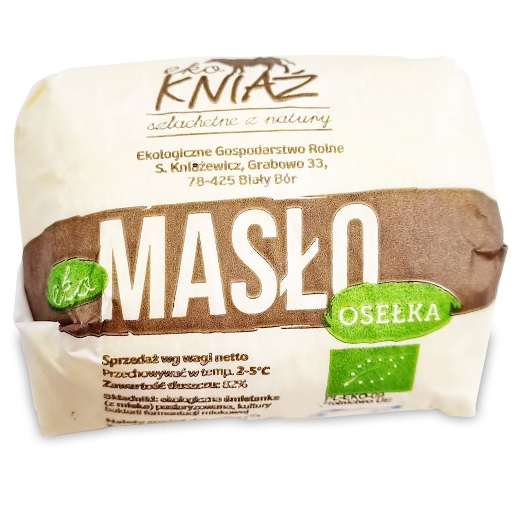 Masło Osełka (82 % Tłuszczu) BIO (Około 0,20 kg)