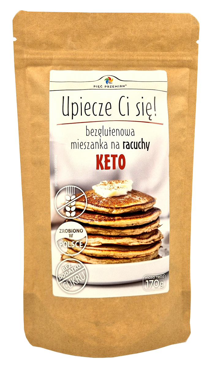 Mieszanka Do Wypieku Racuchów Bezglutenowa Keto (2 szt x 170 g)