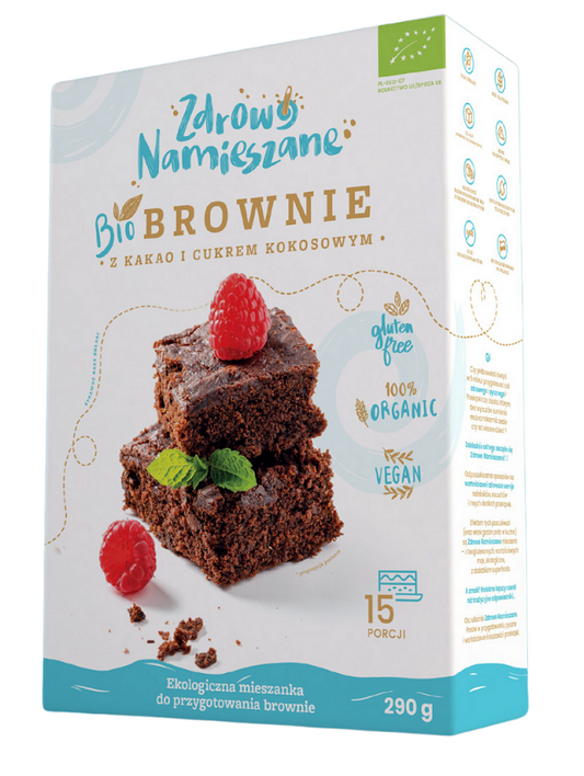 Mieszanka Na Brownie Bezglutenowa BIO (2 szt x 290 g)