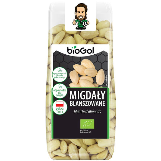 Migdały Blanszowane BIO (3 szt x 100 g)