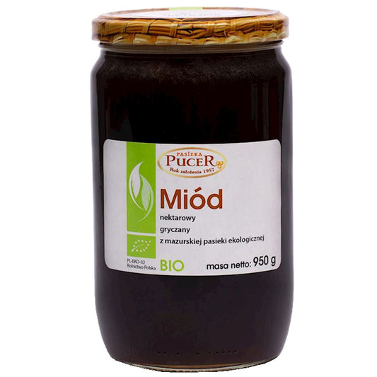 Miód Gryczany BIO 950 g