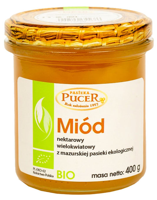 Miód Wielokwiatowy BIO 400 g