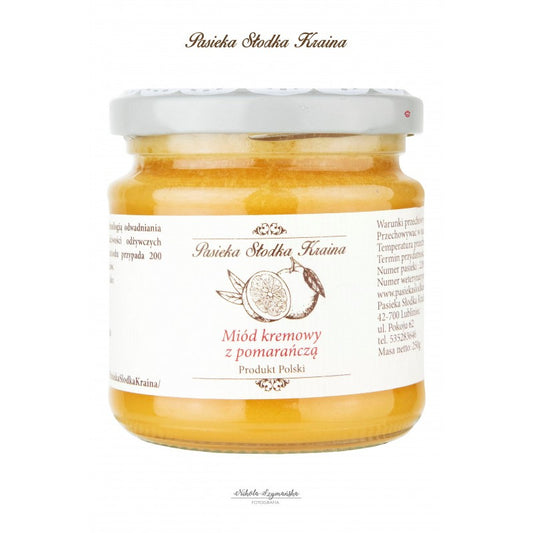 Miód kremowany pomarańczą (250 g)