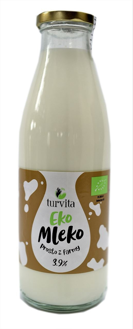 Mleko Świeże 3,9 % BIO (4 szt x 750 ml)