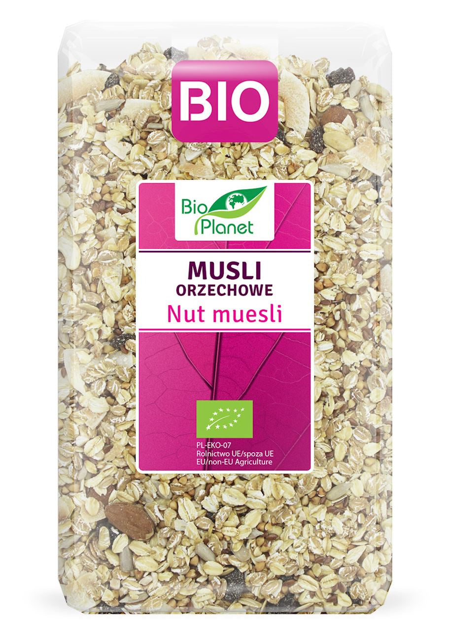 Musli Orzechowe BIO (2 szt x 600 g)