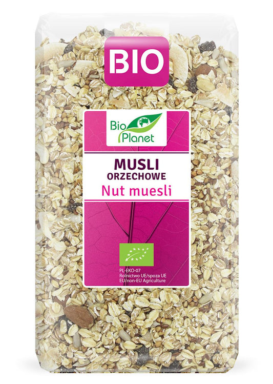 Musli Orzechowe BIO (2 szt x 600 g)