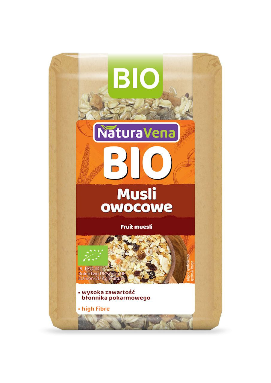 Musli Owocowe BIO (5 szt x 300 g)