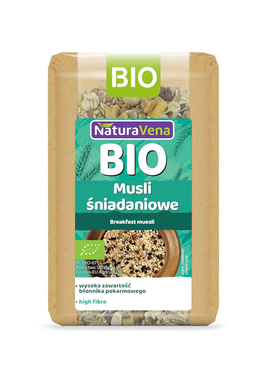 Musli Śniadaniowe BIO (6 szt x 300 g)