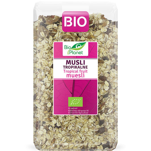 Musli Tropikalne BIO (2 szt x 600 g)