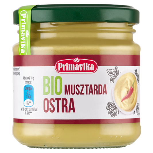 Musztarda Ostra BIO (6 szt x 170 g)