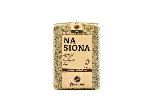 NASIONA KONOPI ŁUSKANE BIO (400 g)