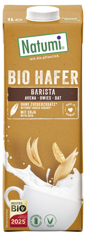 Napój Owsiano - Sojowy Barista Bez Dodatku Cukrów BIO (3 szt x 1 l)