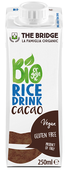 Napój Ryżowy o Smaku Czekoladowym Bezglutenowy BIO (6 szt x 250 ml)