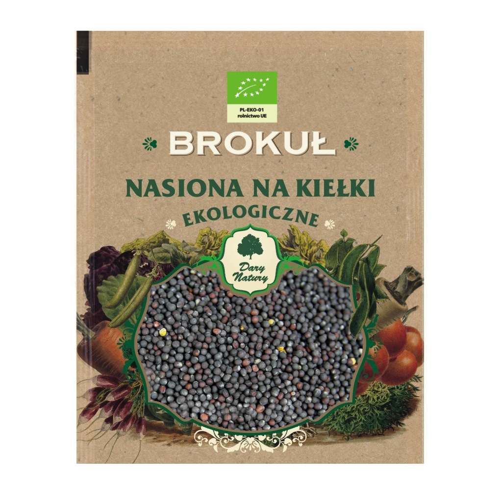 Nasiona Brokułu BIO Na Kiełki (3 szt x 30 g)
