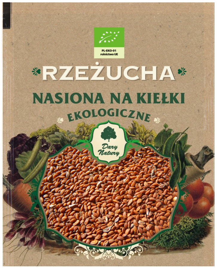 Nasiona Rzeżuchy BIO Na Kiełki (5 szt x 30 g)