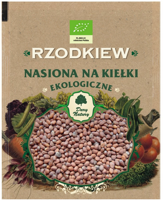 Nasiona Rzodkiewki BIO Na Kiełki (3 szt x 30 g)