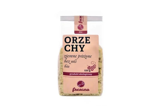 ORZECHY ZIEMNE PRAŻONE BEZ SOLI BIO (150 g)