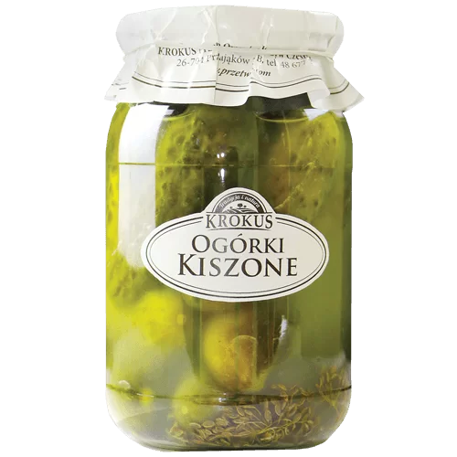 Ogórki Kiszone 810 g () (2 szt x 450 g)