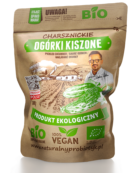 Ogórki Kiszone BIO 1000 g () (2 szt x 500 g)