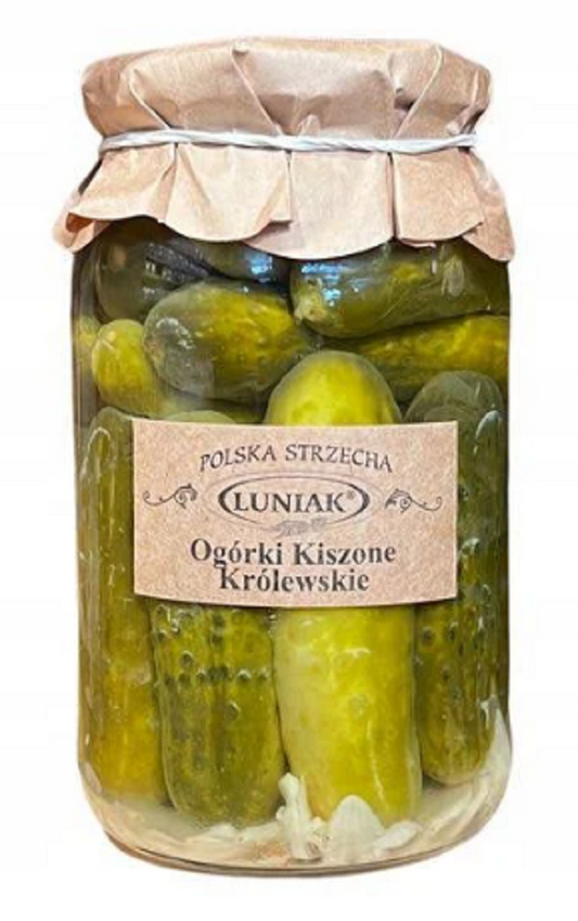 Ogórki Kiszone Królewskie 870 g () (2 szt x 520 g)