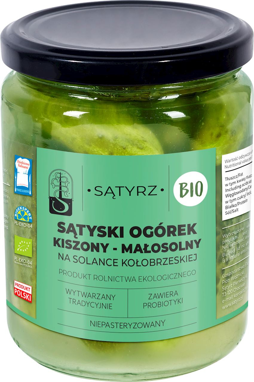 Ogórki Małosolne Sątyskie BIO 400 g () (2 szt x 300 g)