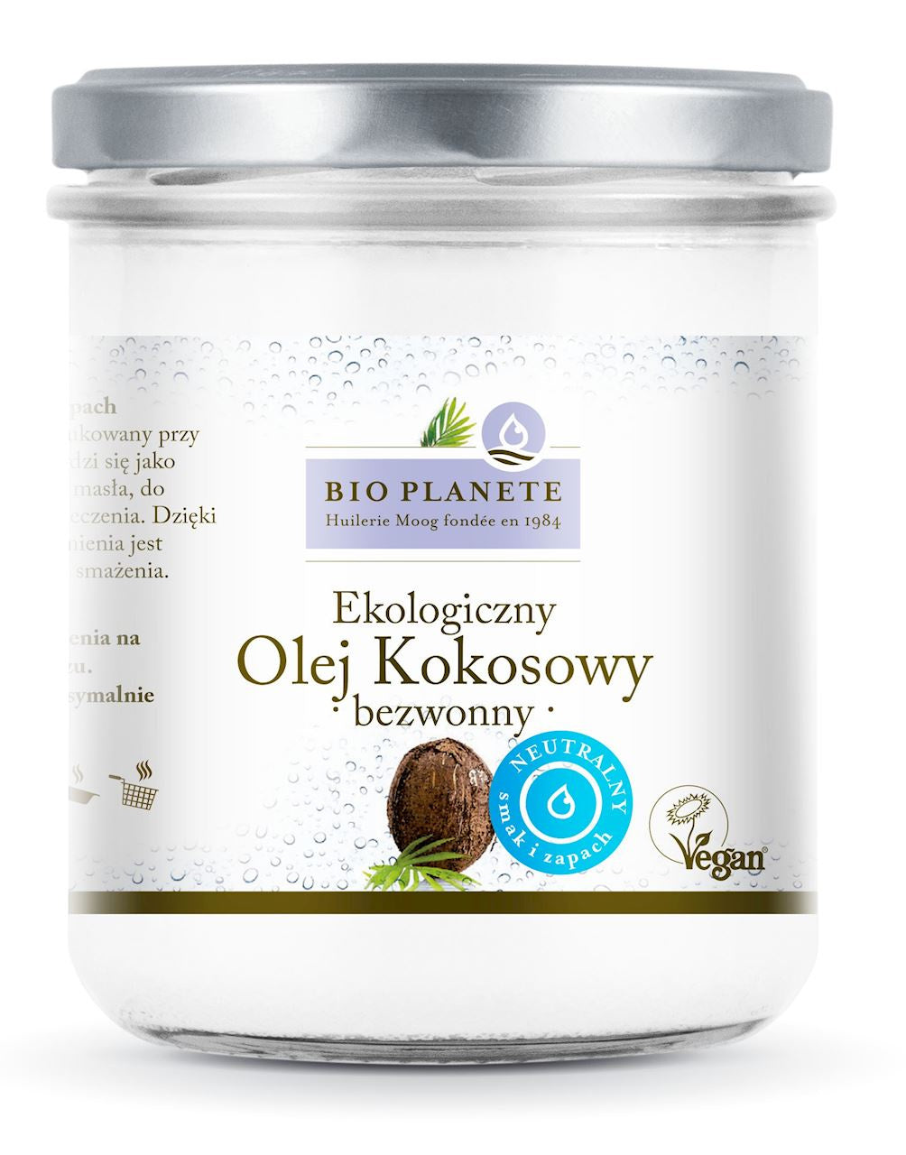 Olej Kokosowy Bezwonny BIO 400 ml