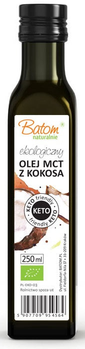 Olej Kokosowy Mct Keto BIO 250 ml