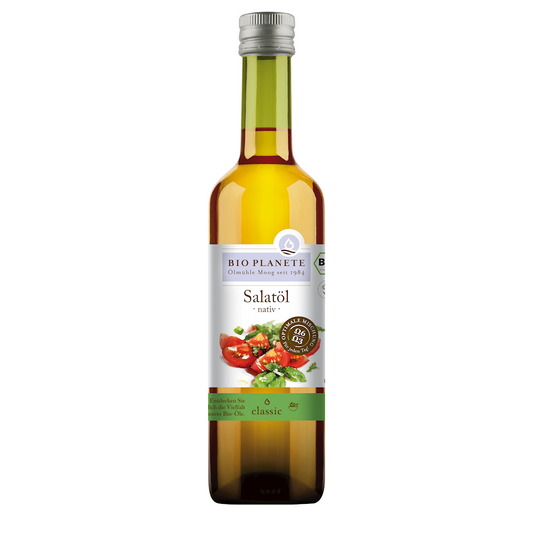 Olej Sałatkowy Tłoczony Na Zimno BIO 500 ml