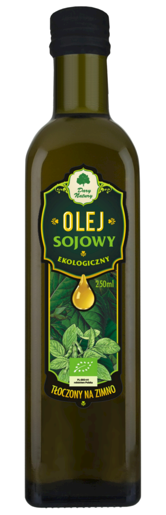 Olej Sojowy Tłoczony Na Zimno BIO (2 szt x 250 ml)