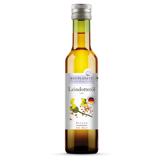 Olej z Lnianki (Rydzowy) Tłoczony Na Zimno BIO 250 ml