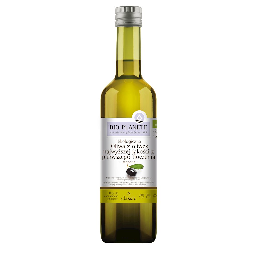 Oliwa z Oliwek Extra Virgin Łagodna BIO 500 ml