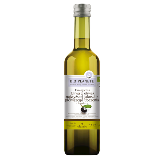 Oliwa z Oliwek Extra Virgin Łagodna BIO 500 ml