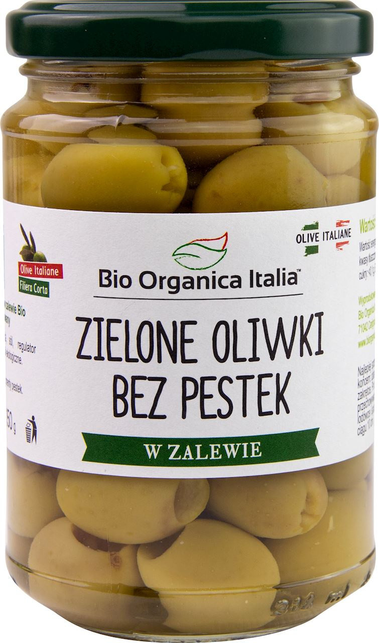 Oliwki Zielone Bez Pestek w Zalewie BIO 280 g () (Słoik) (2 szt x 150 g)