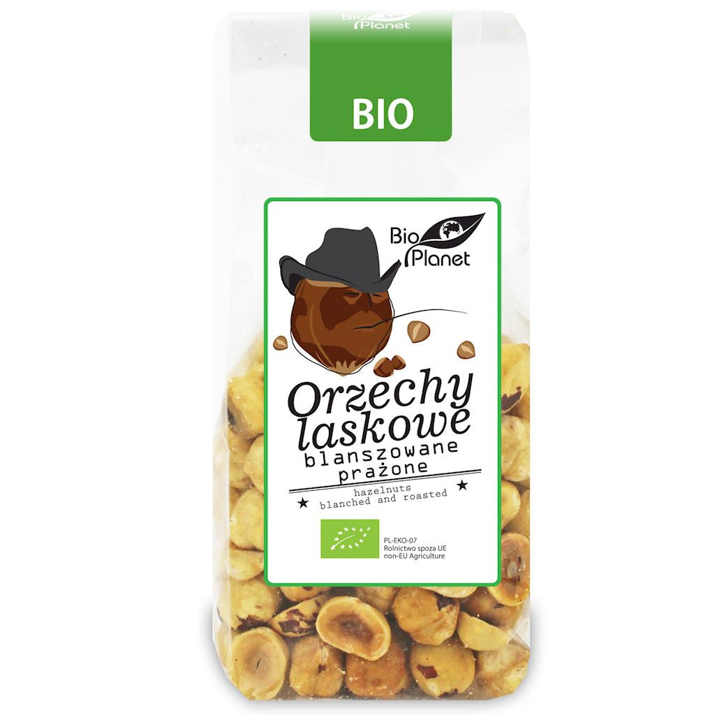 Orzechy Laskowe Blanszowane Prażone BIO (2 szt x 100 g)
